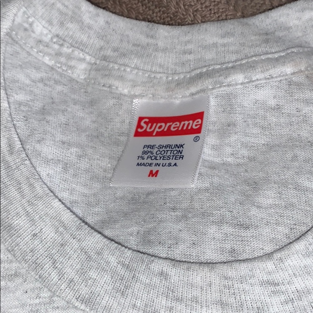 Supreme Bubble Letter Tee - image 2